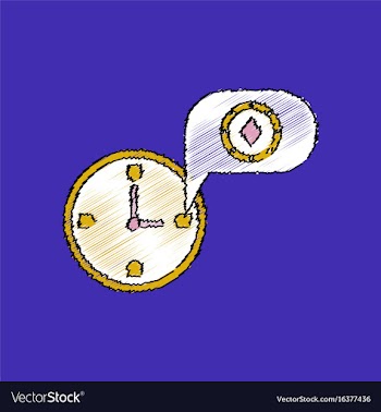 Flat shading style icon casino stuff time vector image