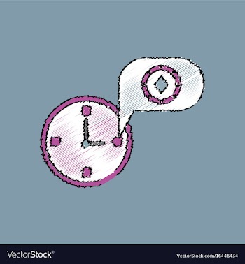 Flat shading style icon casino stuff time vector image