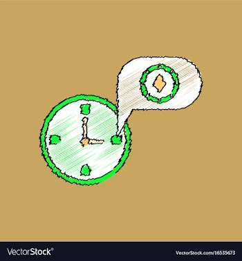 Flat shading style icon casino stuff time vector image