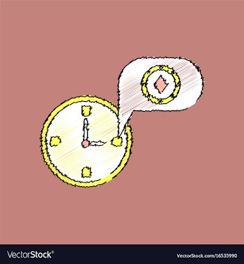 Flat shading style icon casino stuff time vector image