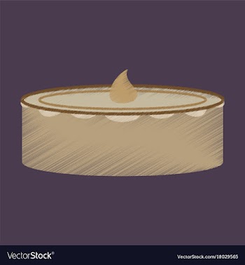 Flat shading style icon cheesecake vector image