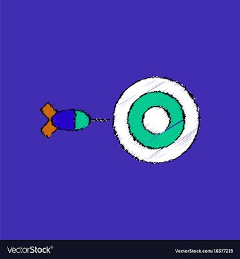 Flat shading style icon children darts silhouette vector image