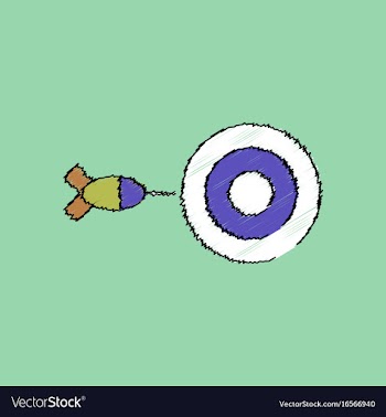 Flat shading style icon children darts silhouette vector image