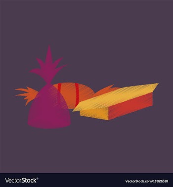 Flat shading style icon chocolate candies vector image