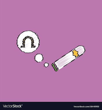 Flat shading style icon cigar and horseshoe vector image