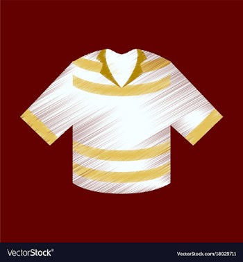 Flat shading style icon clothes t-shirt vector image