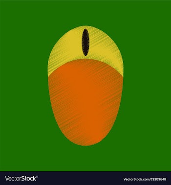 Flat shading style icon computer mouse vector image