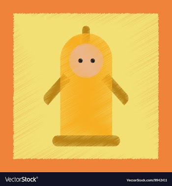 Flat shading style icon condom contraceptive vector image