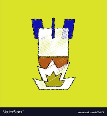 Flat shading style icon detonation of bomb vector image