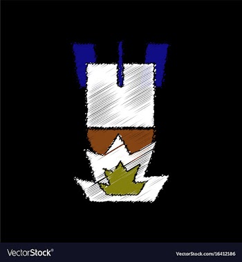 Flat shading style icon detonation of bomb vector image