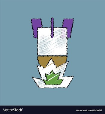 Flat shading style icon detonation of bomb vector image
