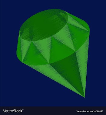 Flat shading style icon diamond expensive jewelery vector image