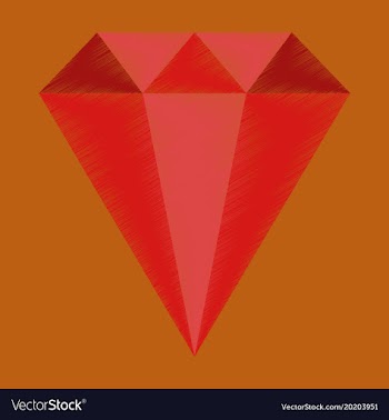 Flat shading style icon diamond expensive jewelery vector image