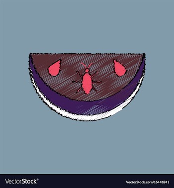 Flat shading style icon earth layers vector image