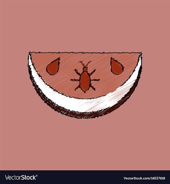 Flat shading style icon earth layers vector image