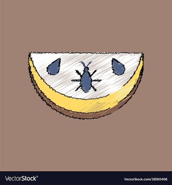 Flat shading style icon earth layers vector image