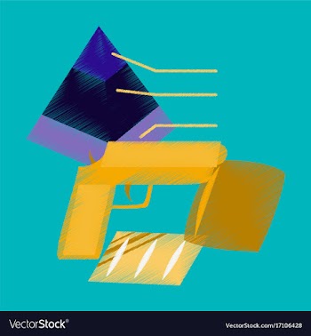 Flat shading style icon economic pyramid vector image