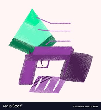 Flat shading style icon economic pyramid vector image