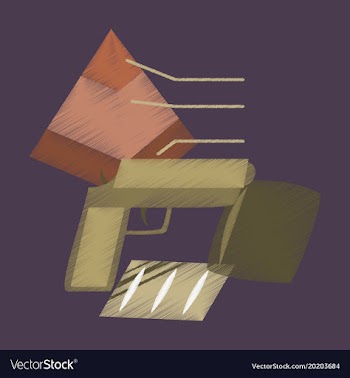 Flat shading style icon economic pyramid vector image
