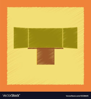 Flat shading style icon education blackboard vector image