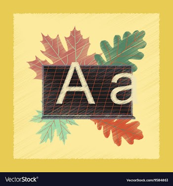 Flat shading style icon education blackboard vector image