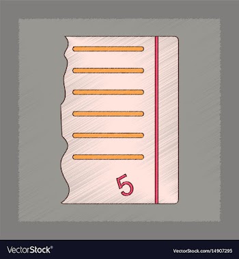Flat shading style icon exam score excellent vector image