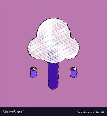 Flat shading style icon factory pipe vector image