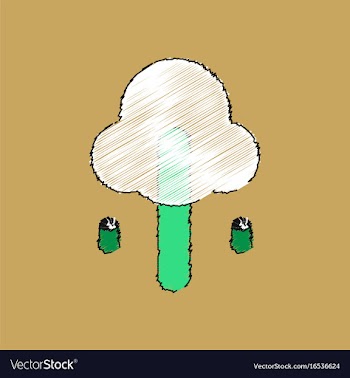 Flat shading style icon factory pipe vector image