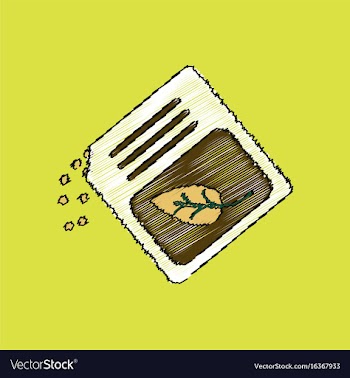 Flat shading style icon fertilizer package vector image