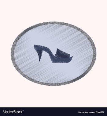 Flat shading style icon footwear flip flops heels vector image