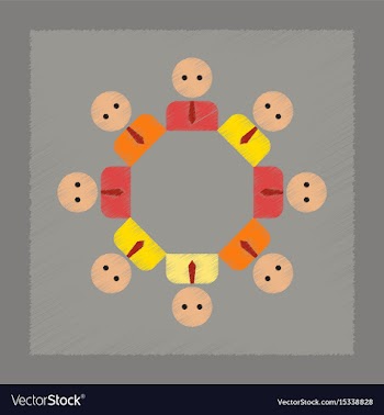 Flat shading style icon gay community vector image