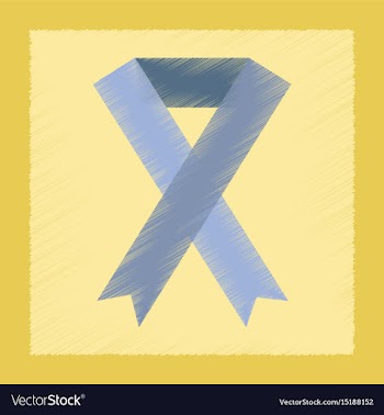 Flat shading style icon gay hiv ribbon vector image