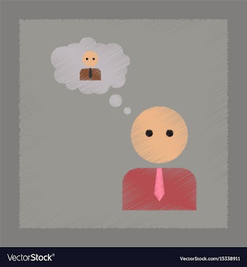 Flat shading style icon gay lovers vector image