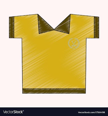 Flat shading style icon golf shirt vector image