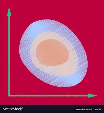 Flat shading style icon graph vector image