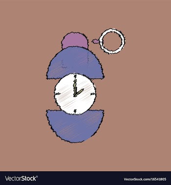 Flat shading style icon grenade time to explode vector image