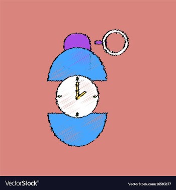 Flat shading style icon grenade time to explode vector image