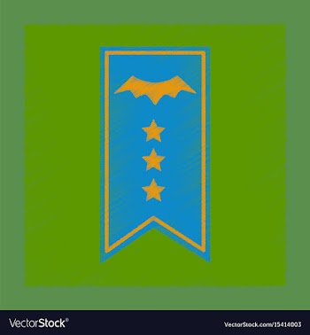 Flat shading style icon halloween garland vector image