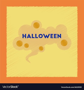 Flat shading style icon halloween sign vector image