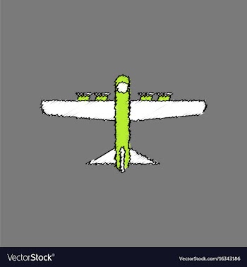 Flat shading style icon heavy military transport vector image