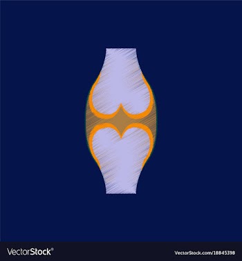 Flat shading style icon joint vector image