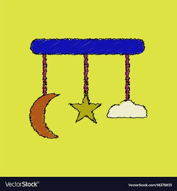 Flat shading style icon kids toy move in circle vector image