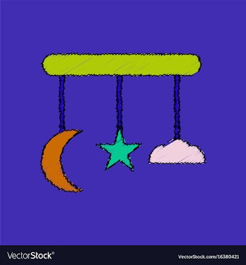 Flat shading style icon kids toy move in circle vector image