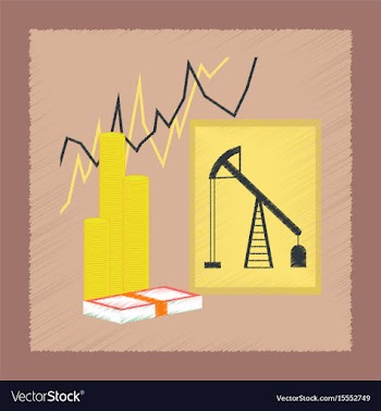 Flat shading style icon lesson economy vector image
