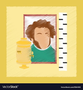Flat shading style icon literature lesson vector image