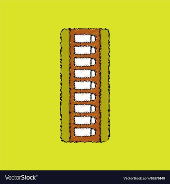 Flat shading style icon magazine with bullets vector image