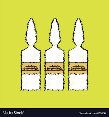 Flat shading style icon medical ampoule vector image