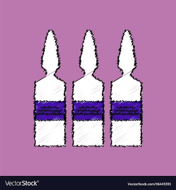Flat shading style icon medical ampoule vector image