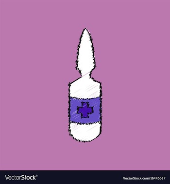 Flat shading style icon medical ampoule with cross vector image