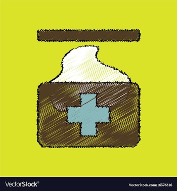 Flat shading style icon medical napkins vector image
